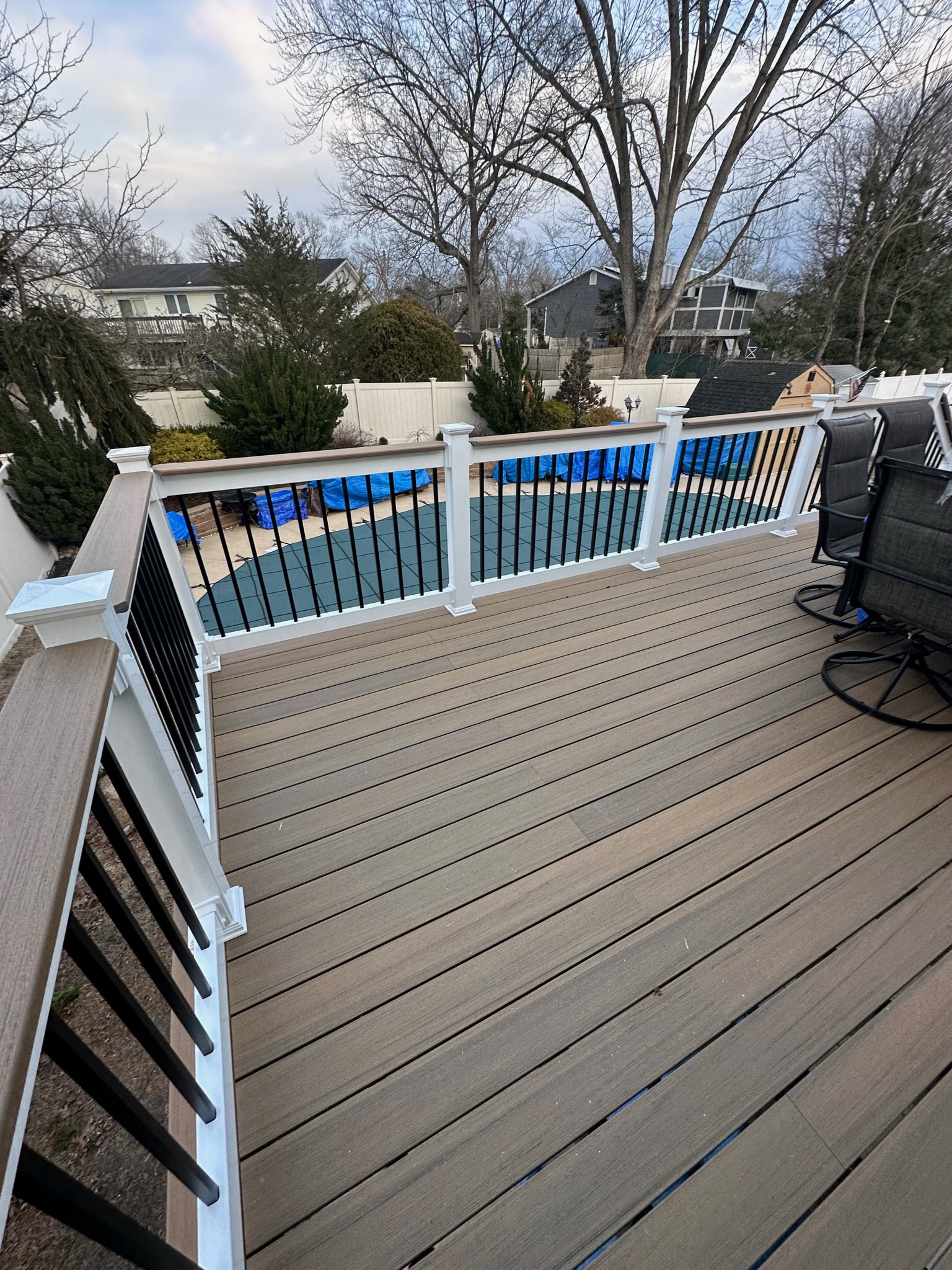 Deck Pool Whiterailing - Photo 3